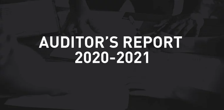 Auditor's Report 2020-21