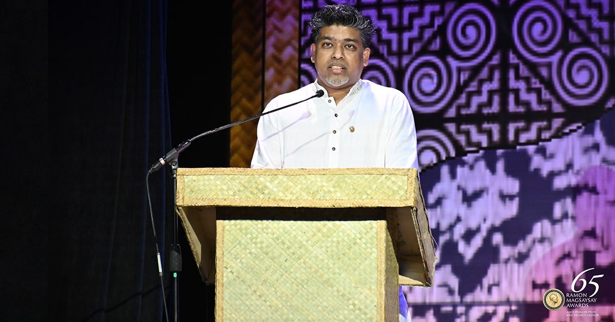 Magsaysay’s Coming Home: Korvi Rakshand receives the prestigious Ramon Magsaysay Award 2023 in Philippines