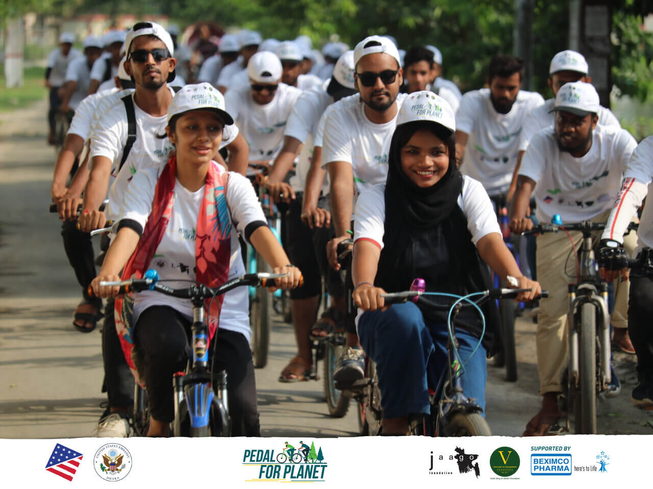 JAAGO Foundation and Volunteer for Bangladesh Celebrates World Environment Day with “Pedal for Planet” Cycle Rally