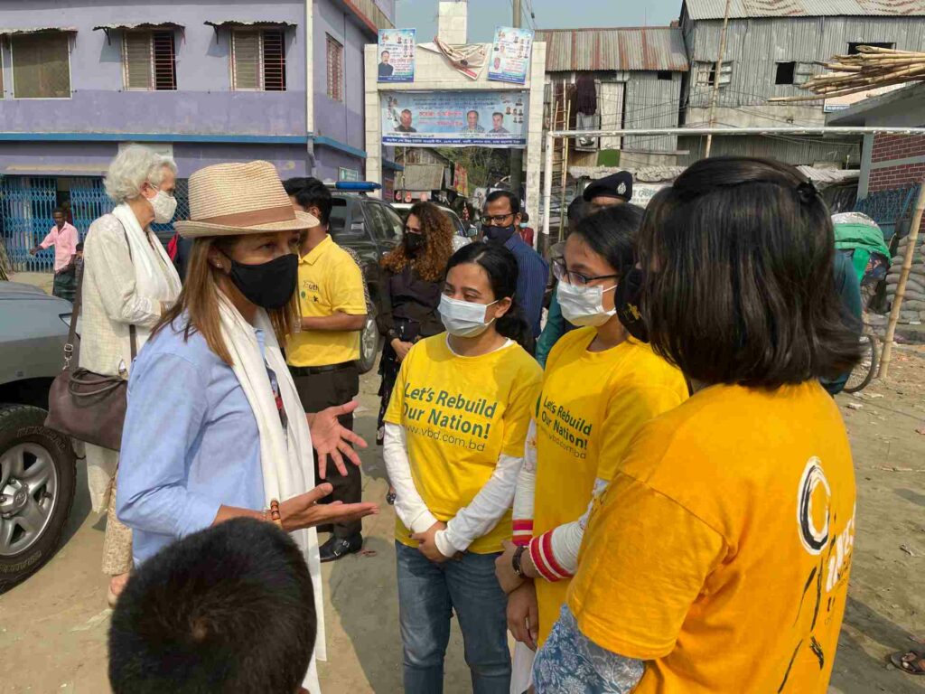 UK Envoy for Girls' Education visits JAAGO