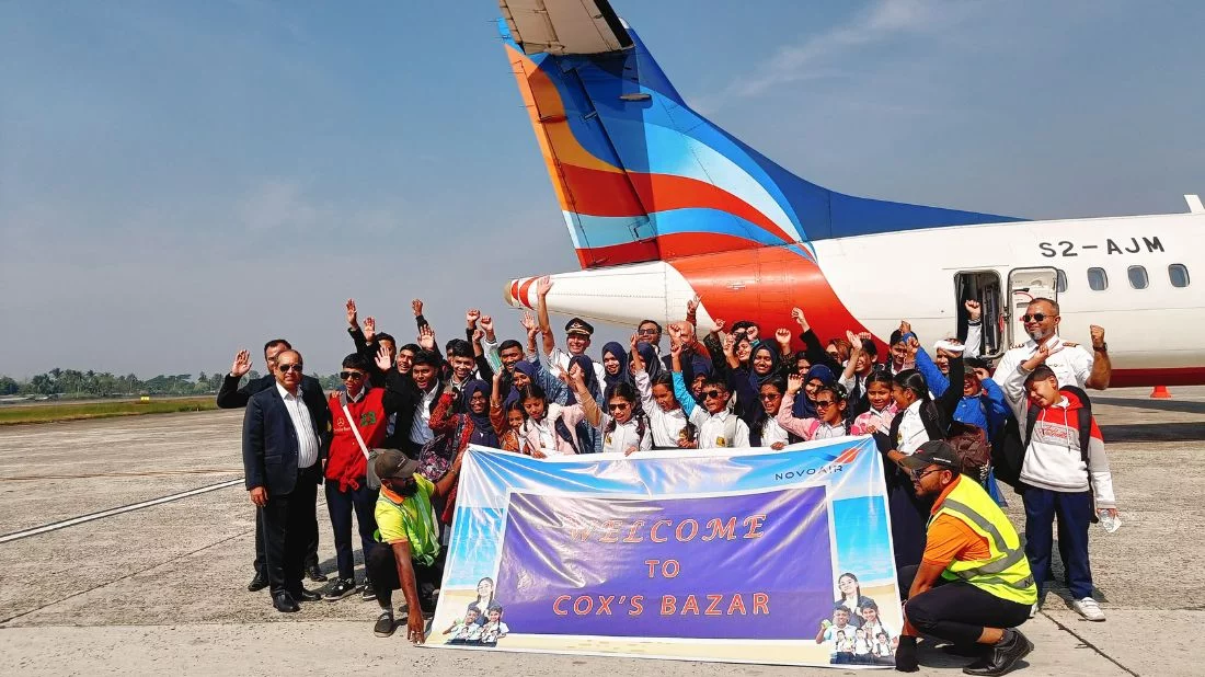 Novoair turns dreams into reality for underprivileged children