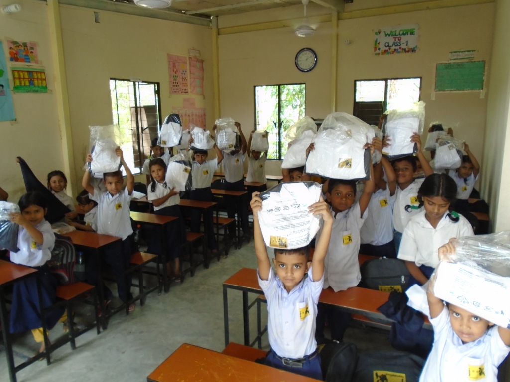 Donate for school bag