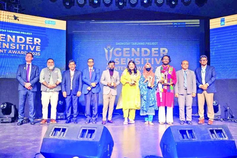 Four Bangladeshi content creators awarded