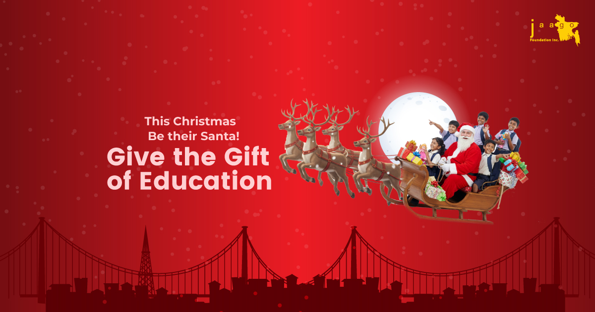 This Christmas, Be The Santa For A Child In Need By Fulfilling Their Dream to Attend School