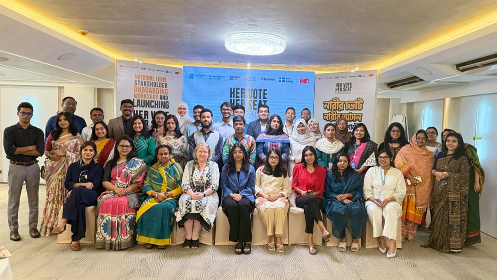 ‘Her Vote, Her Seat’ campaign launched to strengthen women’s political participation