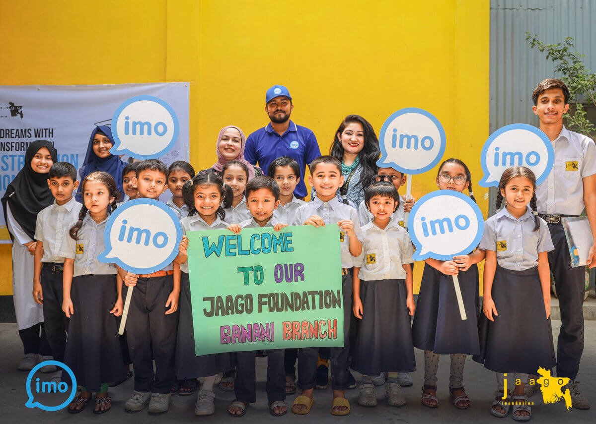 Equipping Dreams with the Tools of Transformation: imo Bangladesh Distributes Stationery Among the Students of JAAGO